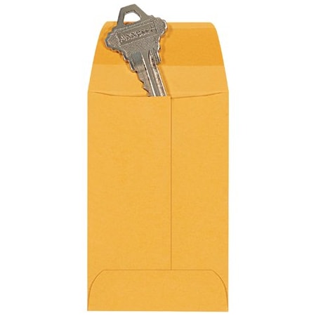 Bsc Preferred 2 1/4 x 3-1/2'' Kraft Gummed Envelopes, 5000PK BUY00020052